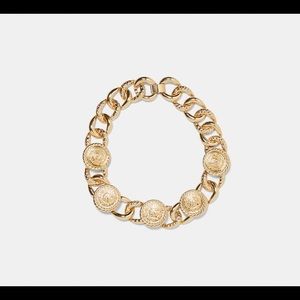 Gold Chain Link Necklace